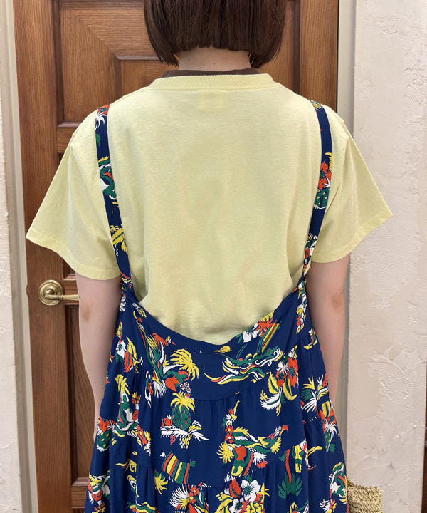 クロサワさんの「BEAMS WOMEN｜Goodwear / カスタム ビッグ 半袖 Tシャツ」を使ったコーディネート