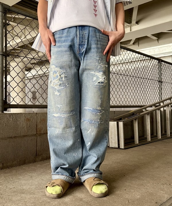 高遠 恒巳さんの「BEAMS WOMEN｜オックスフォード ボタンダウンシャツ 5分丈【ワイドフィット】」を使ったコーディネート
