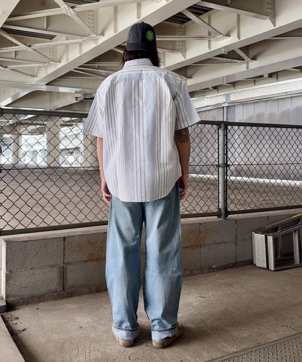 高遠 恒巳さんの「BEAMS WOMEN｜オックスフォード ボタンダウンシャツ 5分丈【ワイドフィット】」を使ったコーディネート