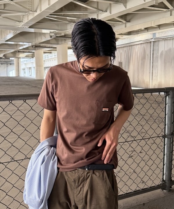 川崎 駿希さんの「BEAMS WOMEN｜シアサッカー シャツ【リラックスフィット】」を使ったコーディネート