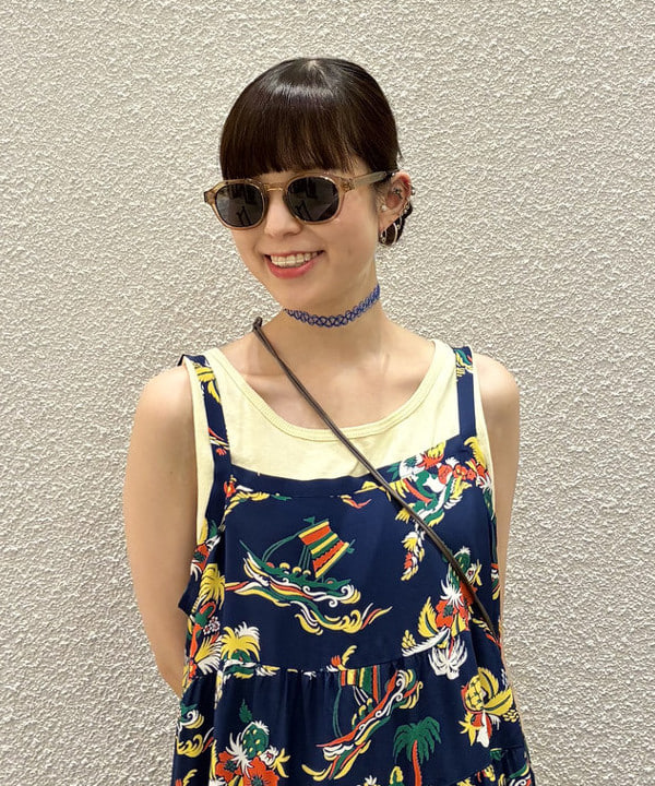 りかちょび/岸本梨佳さんの「BEAMS WOMEN｜メランジ フェイスタオル 2026SS」を使ったコーディネート