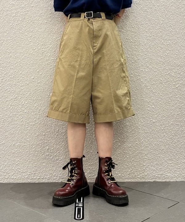 りかちょび/岸本梨佳さんの「BEAMS WOMEN｜【別注】LACOSTE / ポロシャツ」を使ったコーディネート