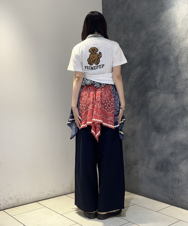 ハルカさんの「BEAMS WOMEN｜ボーイ ドッグ Tシャツ」を使ったコーディネート