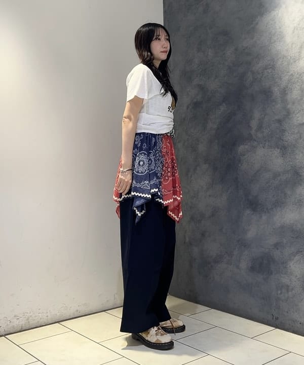 ハルカさんの「BEAMS WOMEN｜ボーイ ドッグ Tシャツ」を使ったコーディネート