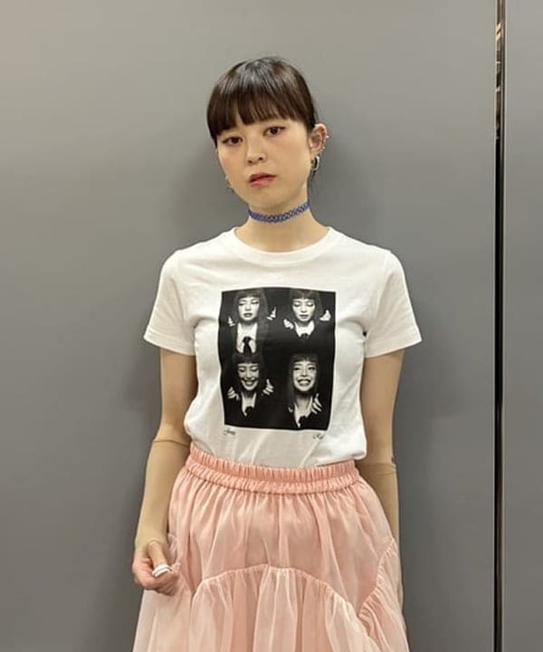 りかちょび/岸本梨佳さんの「JENNIE / Compact T-shirt」を使ったコーディネート