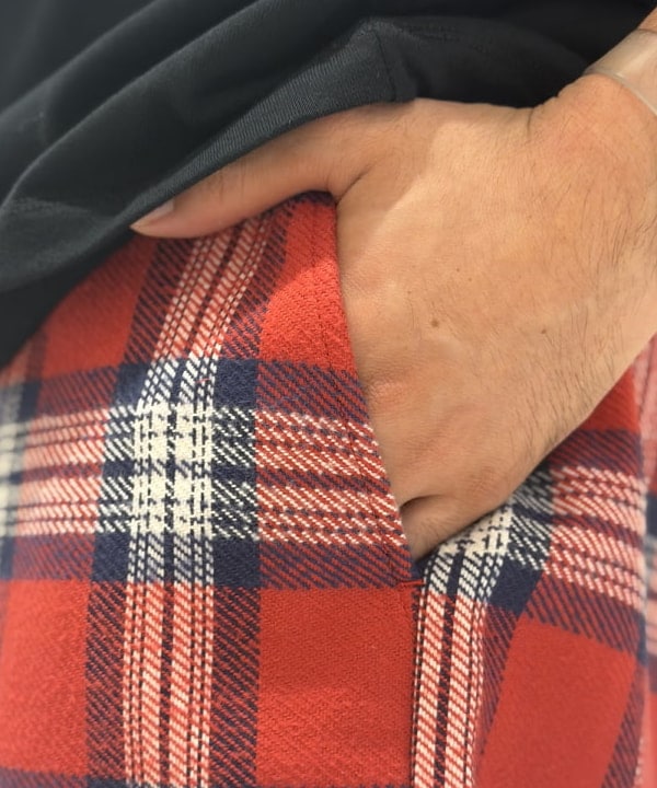 BAKU(東江 漠)さんの「【別注】Dickies / チェック ショーツ」を使ったコーディネート