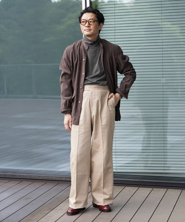 BEAMS F Tailored by RING JACKET チノパン 48 BEAMS F（1221407） スタイリング・コーディネイト｜BEAMS