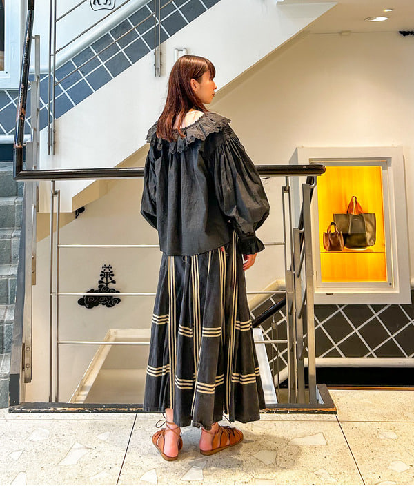 【極美極上品】BEAMS　高級ダブルリングドレスベルト 艶黒本革 日本製　正規品 BEAMS JAPAN（1221552） スタイリング・コーディネイト｜BEAMS