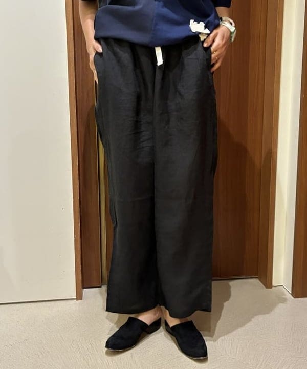 MATSUMOTO AMIさんの「BEAMS WOMEN｜リネン ソリッド イージー ＜イージーケア＞」を使ったコーディネート
