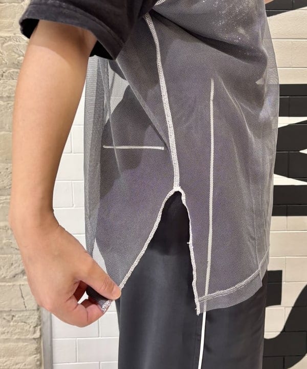つぼさんの「BEAMS WOMEN｜maturely / シャンブレー チュール ノースリーブ」を使ったコーディネート