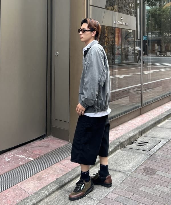 照田 拓史さんの「BEAMS WOMEN｜シアサッカー シャツ【リラックスフィット】」を使ったコーディネート