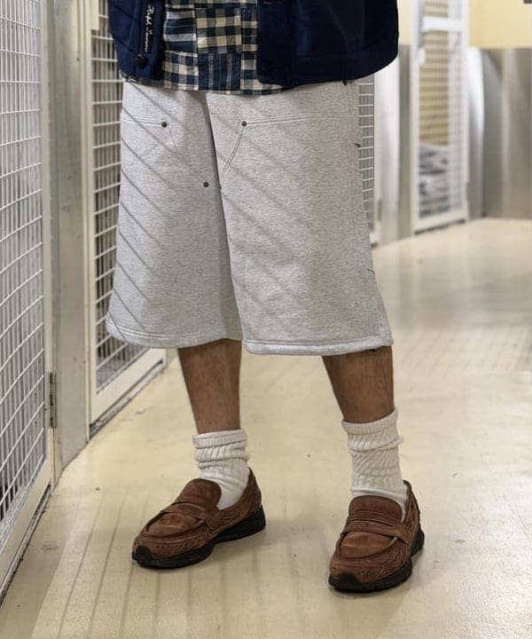 BAKU(東江 漠)さんの「BEAMS WOMEN｜B.D. Pullover Classic-fit Patchwork Madras Blue」を使ったコーディネート