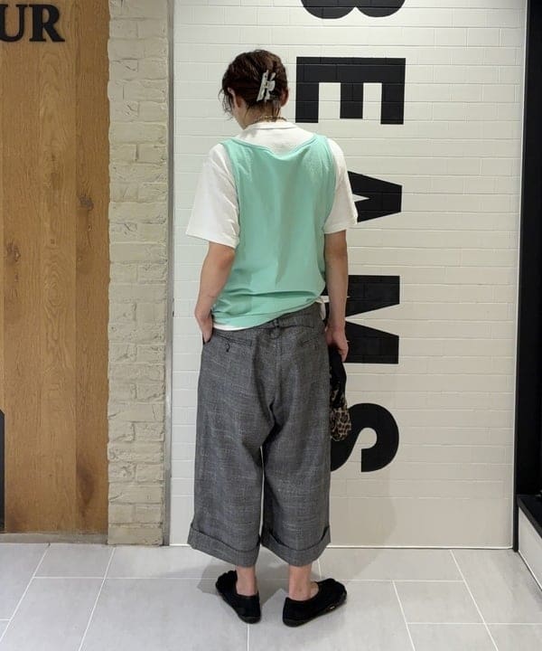 マツミヤさんの「BEAMS WOMEN｜Goodwear / タンクトップ」を使ったコーディネート