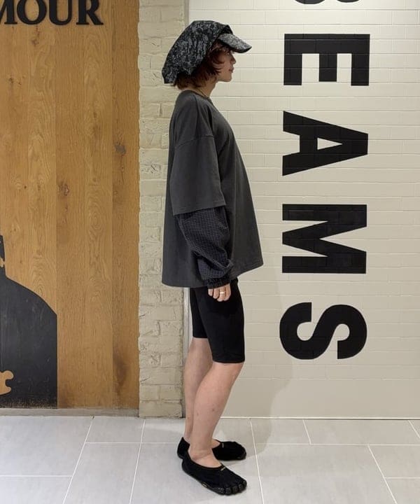 マツミヤさんの「BEAMS WOMEN｜バンダナ キャップ」を使ったコーディネート
