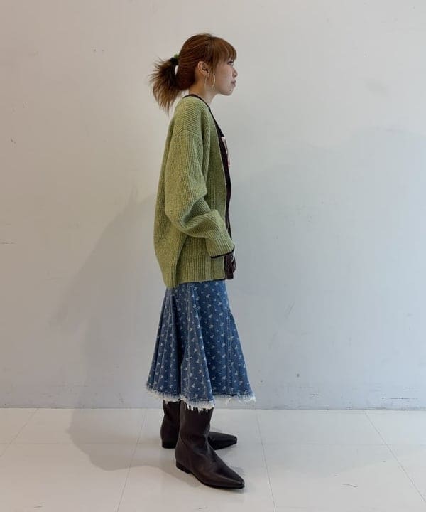 まゆちゃんさんの「BEAMS WOMEN｜【別注】REMME / ロング ブーツ」を使ったコーディネート