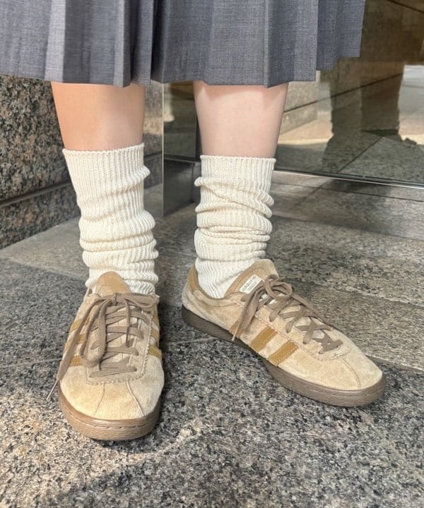 サワイさんの「BEAMS WOMEN｜クシュクシュ ソックス」を使ったコーディネート