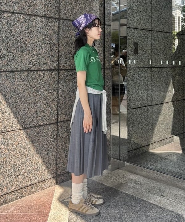 サワイさんの「BEAMS WOMEN｜クシュクシュ ソックス」を使ったコーディネート