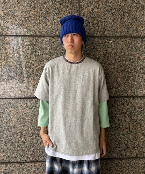 深澤 琥太郎さんの「BEAMS WOMEN｜ベースボール 9/10 Tシャツ」を使ったコーディネート