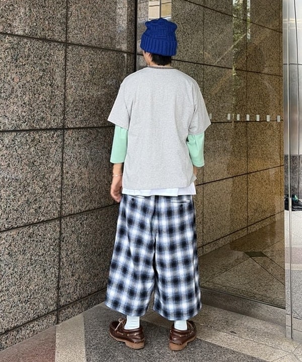深澤 琥太郎さんの「BEAMS WOMEN｜ベースボール 9/10 Tシャツ」を使ったコーディネート