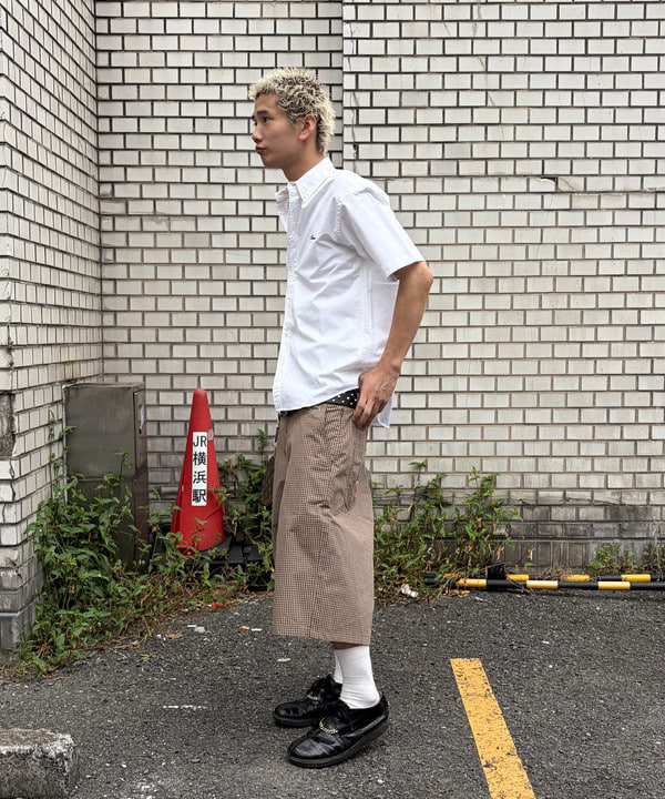 菅波 海斗さんの「オックスフォード ワンポイント ミニボタンダウンシャツ【ベーシックフィット】」を使ったコーディネート