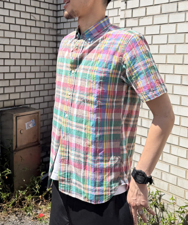 Lazzyさんの「B.D. Madras」を使ったコーディネート