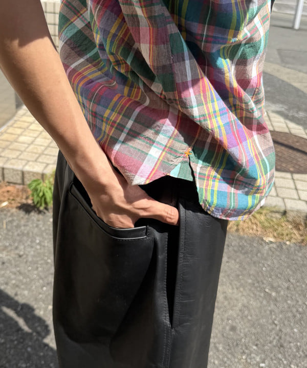 Lazzyさんの「B.D. Madras」を使ったコーディネート