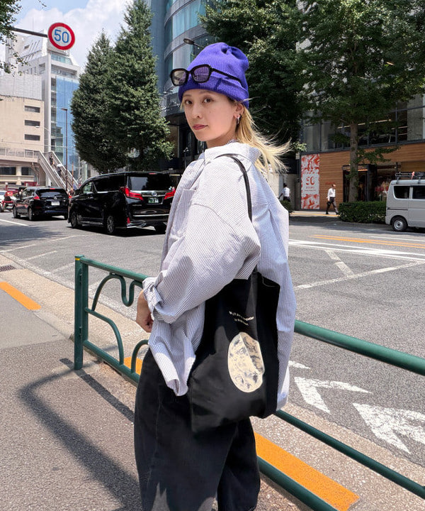 Heg.さんの「BEAMS WOMEN｜ビック ボタンダウン シャツ」を使ったコーディネート