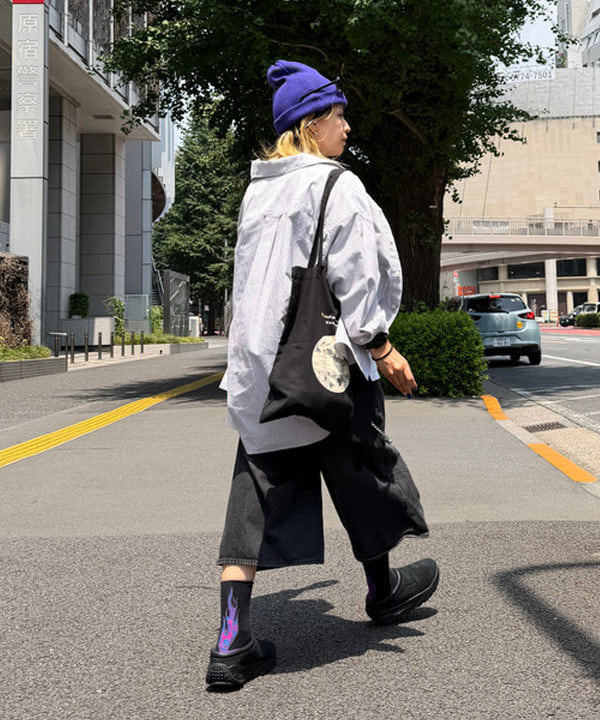 Heg.さんの「BEAMS WOMEN｜ビック ボタンダウン シャツ」を使ったコーディネート