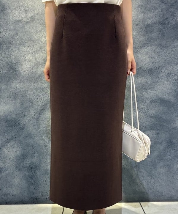 中田 優紀子さんの「BEAMS WOMEN｜シンプル タイト ニットスカート .M」を使ったコーディネート
