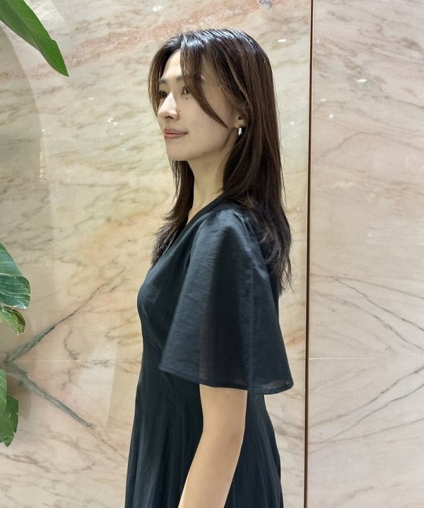 茂野 真楓さんの「BEAMS WOMEN｜【別注】MARIHA / せせらぎのワンピース ソリッド」を使ったコーディネート