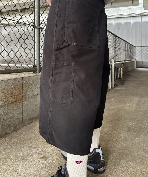 Gazziさんの「BEAMS WOMEN｜ペインター モールスキン ショーツ」を使ったコーディネート
