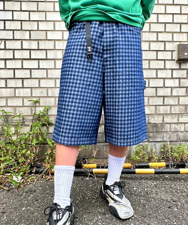 あがりえ ひゅうがさんの「【別注】Champion / Rugger Shirt」を使ったコーディネート