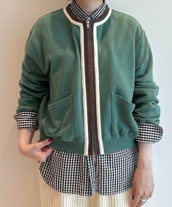 クロサワさんの「BEAMS WOMEN｜100/2 ギンガムチェック ボタンダウン シャツ」を使ったコーディネート