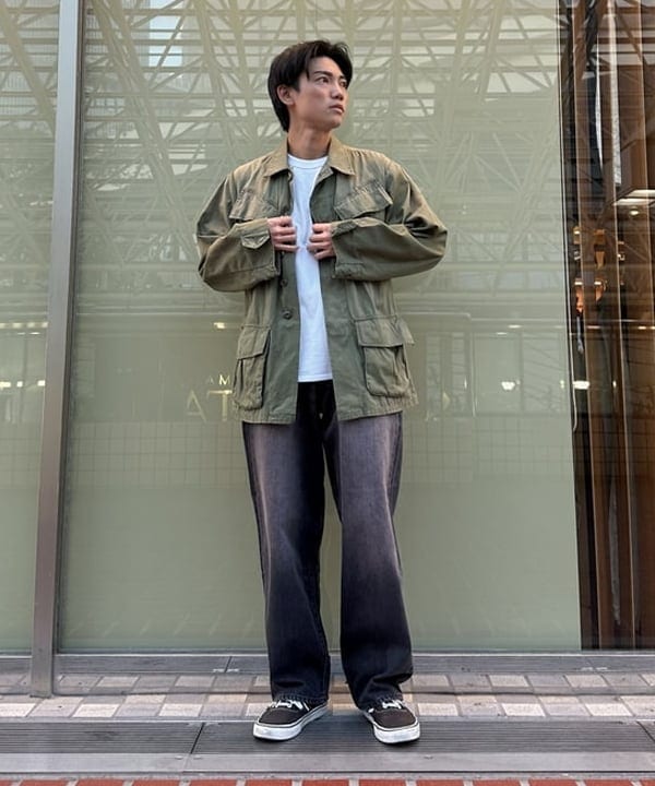 あがりえ ひゅうがさんの「ワイドストレート デニムパンツ」を使ったコーディネート