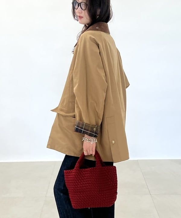 隈元 楓さんの「BEAMS WOMEN｜【別注】Barbour / BEDALE ジャケット」を使ったコーディネート