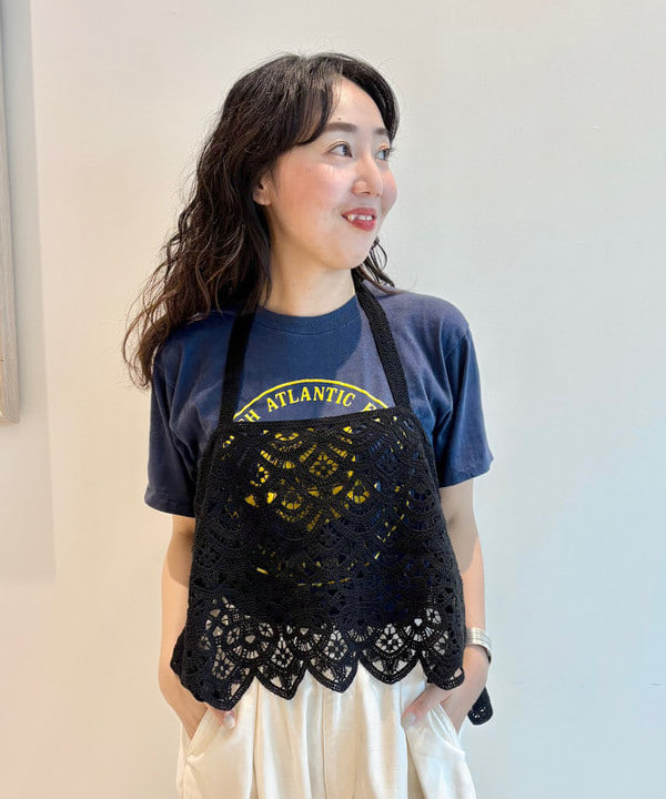 おのすさんの「BEAMS WOMEN｜maturely / レース ホルター トップ」を使ったコーディネート