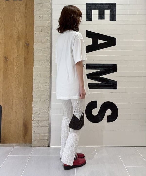 amaさんの「BEAMS WOMEN｜【別注】bLicensceLL / ビジュー 2WAY チェーン バッグ」を使ったコーディネート