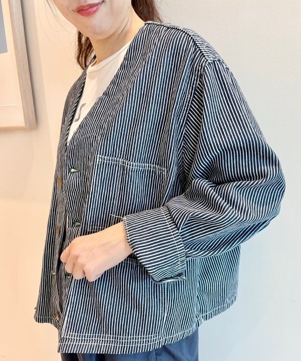 おのすさんの「BEAMS WOMEN｜【別注】Gramicci / 2プリーツ ワイドパンツ」を使ったコーディネート