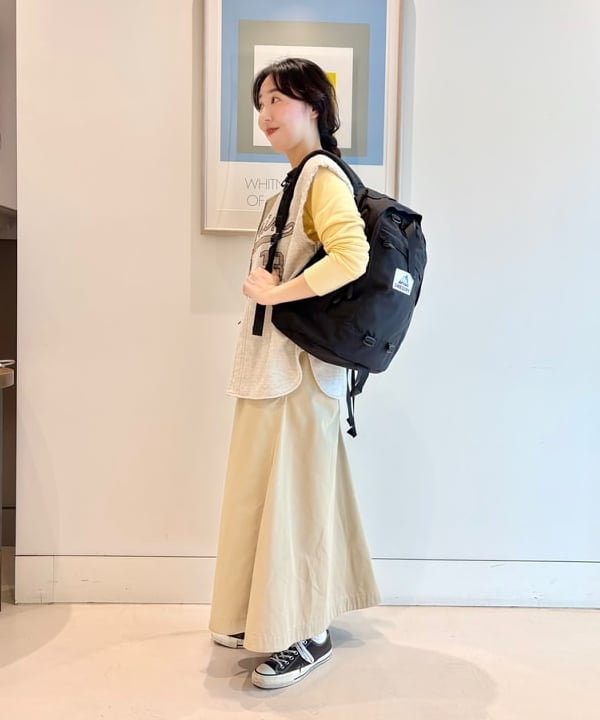 おのすさんの「BEAMS WOMEN｜チノ スカート」を使ったコーディネート