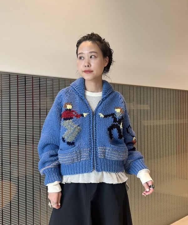 清水 彩乃さんの「BEAMS WOMEN｜テレコ ボーダー 3/2」を使ったコーディネート