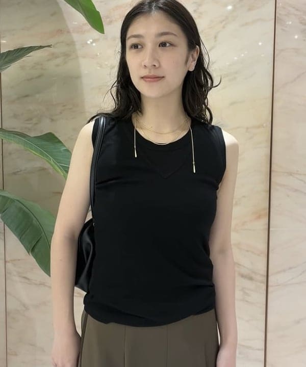 坂本 涼花さんの「BEAMS WOMEN｜SHISEI / MM CHISEL TOE SLIPON パンプス」を使ったコーディネート