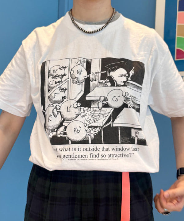 木村 梨香さんの「BEAMS WOMEN｜Cotton Expressions / OPPOSITES ATTRACT TEE」を使ったコーディネート
