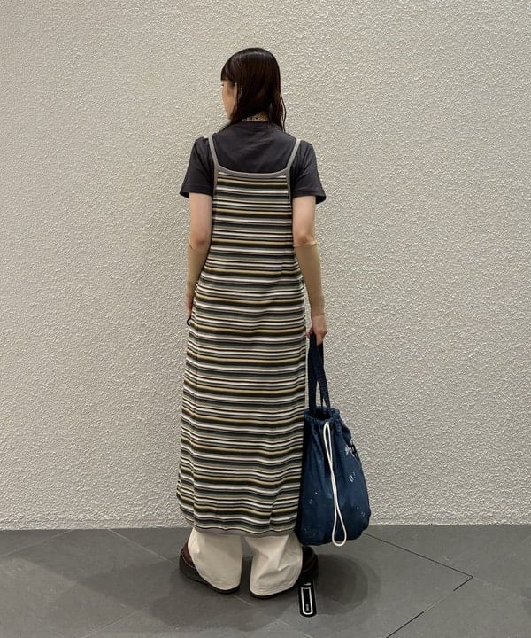 りかちょび/岸本梨佳さんの「BEAMS WOMEN｜【別注】Lee &times; maturely / リメイク ペインター パンツ」を使ったコーディネート