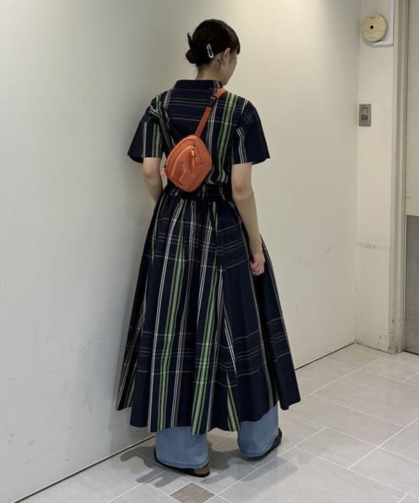 りかちょび/岸本梨佳さんの「【別注】BIRKENSTOCK / BOSTON &ldquo;BONE PATTERN&rdquo; Smooth BLACK」を使ったコーディネート