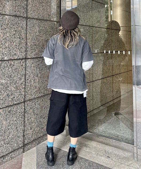 Ryohei Takataさんの「BEAMS WOMEN｜リネン ベレー」を使ったコーディネート