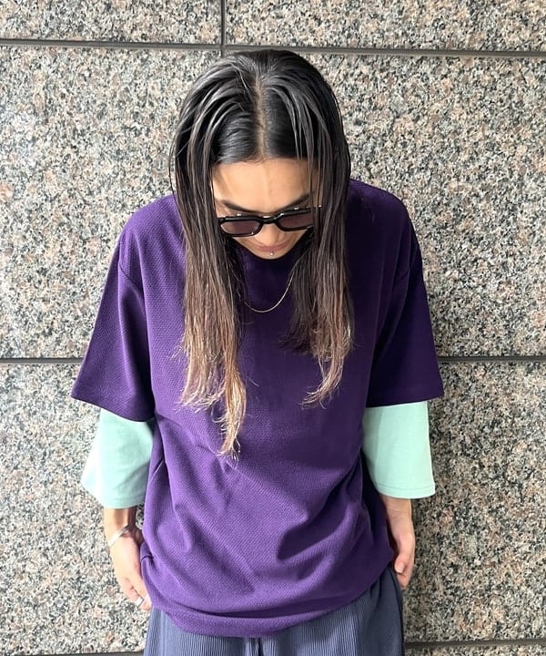 菊田 悠さんの「BEAMS WOMEN｜ベースボール 9/10 Tシャツ」を使ったコーディネート
