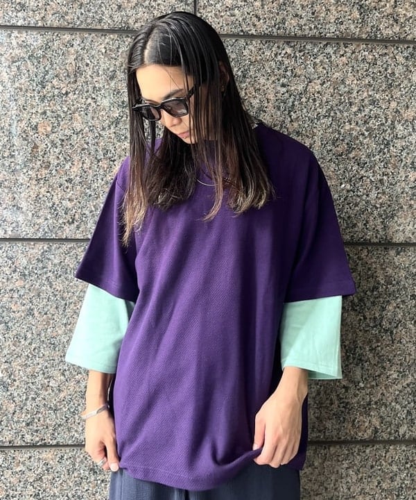 菊田 悠さんの「BEAMS WOMEN｜ベースボール 9/10 Tシャツ」を使ったコーディネート