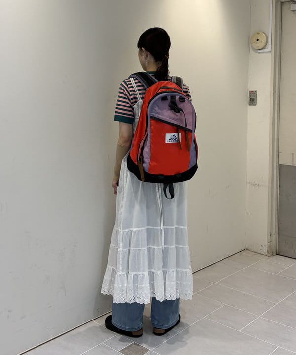 りかちょび/岸本梨佳さんの「BEAMS WOMEN｜ボーダー バインダー ショートスリーブ Tシャツ」を使ったコーディネート