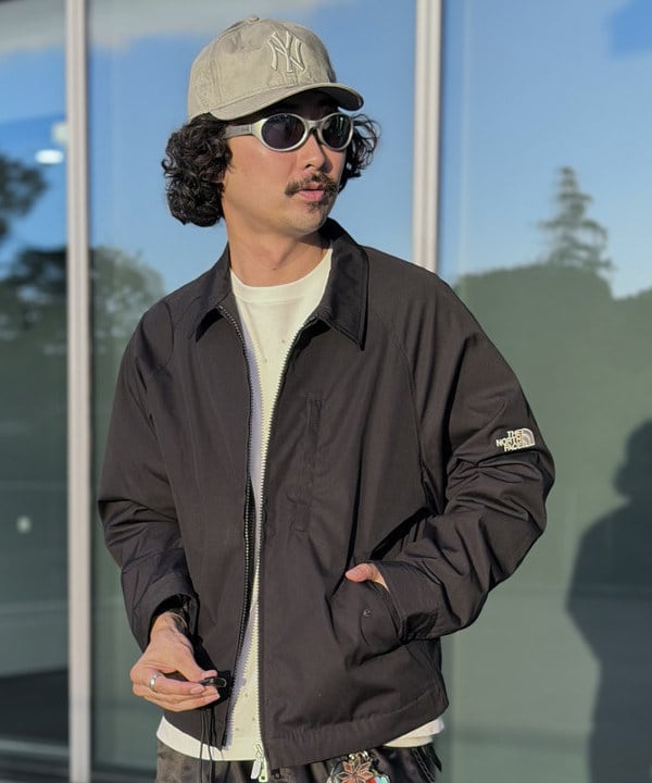 BAKU(東江 漠)さんの「ピンホール ロングスリーブ Tシャツ」を使ったコーディネート