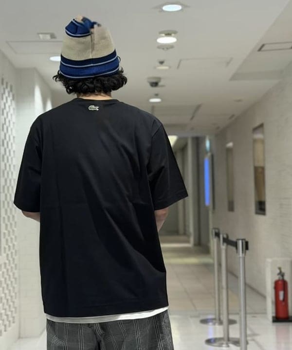 BAKU(東江 漠)さんの「【別注】LACOSTE / バッジ Tシャツ」を使ったコーディネート